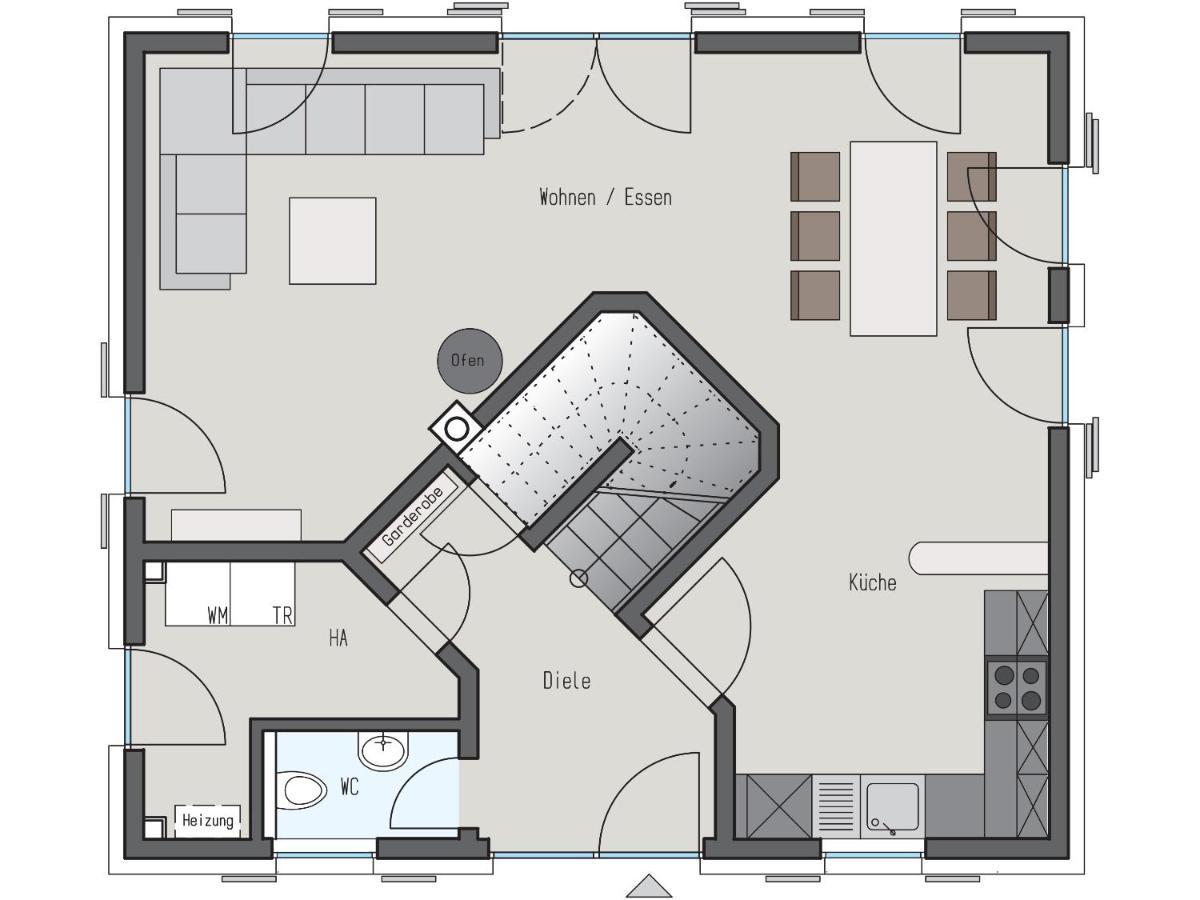 Ferienhaus Schilfrohrsaenger 6 Fuhlendorf  Εξωτερικό φωτογραφία